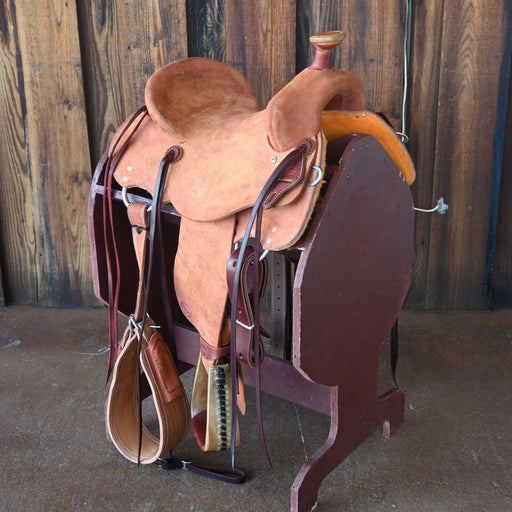 13.5" TESKEY'S YOUTH STRIP DOWN RANCH SADDLE Saddles - New Teskey's Saddlery