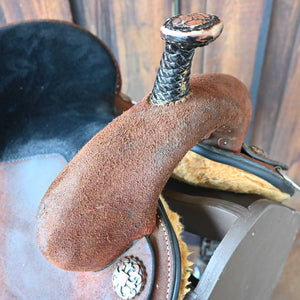 14" USED CIRCLE Y ULTIMATE MARTHA JOSEY BARREL SADDLE Saddles Circle Y Saddlery