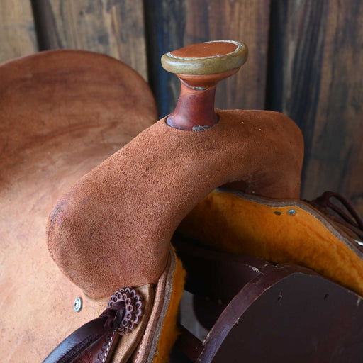 13.5" TESKEY'S YOUTH STRIP DOWN RANCH SADDLE Saddles - New Teskey's Saddlery