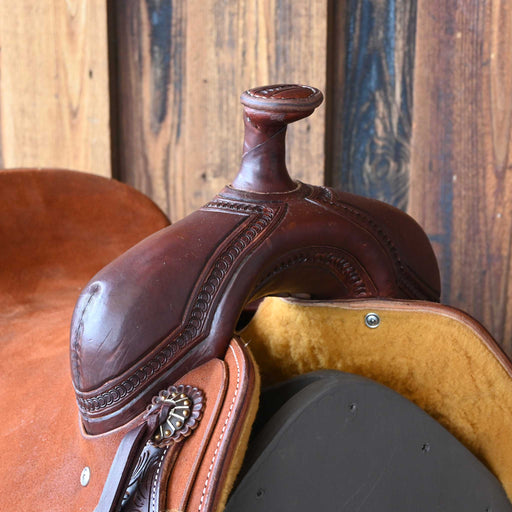16" JEFF SMITH BUSTER WELCH RANCH CUTTER SADDLE Saddles - New Jeff Smith