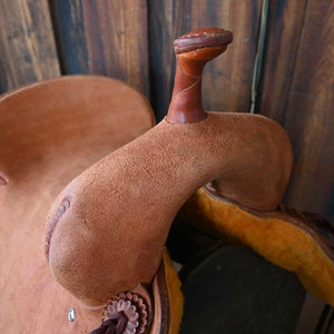 15.5" JEFF SMITH CUTTING SADDLE Saddles Jeff Smith   