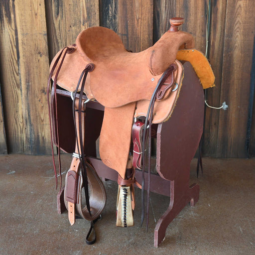 16" TESKEY'S STRIP DOWN RANCH SADDLE Saddles - New Teskey's Saddlery