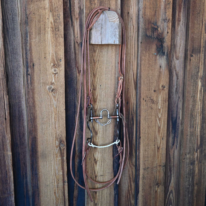 Kerry Kelley 10 Welded Correction Bridle Rig w/All New Leather