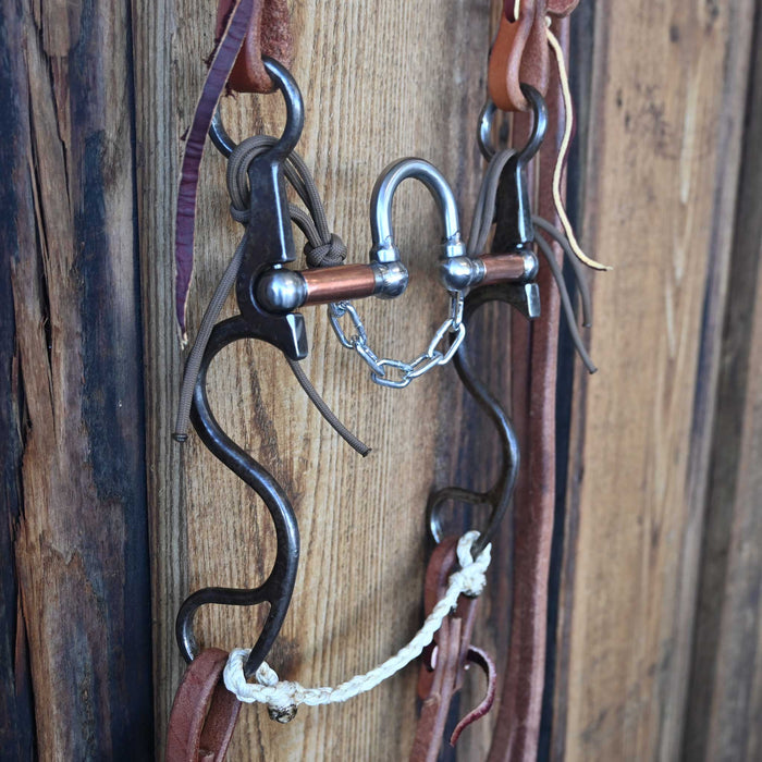 Kerry Kelley 10 Welded Correction Bridle Rig w/All New Leather