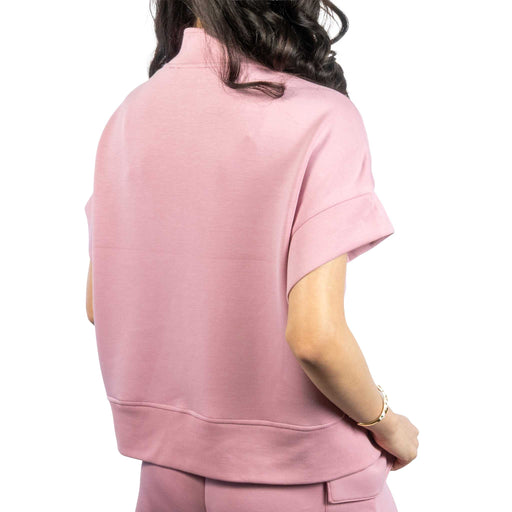 Dua Signature Half Zip Petal Pink Top WOMEN - Clothing - Tops - Short Sleeved RD International
