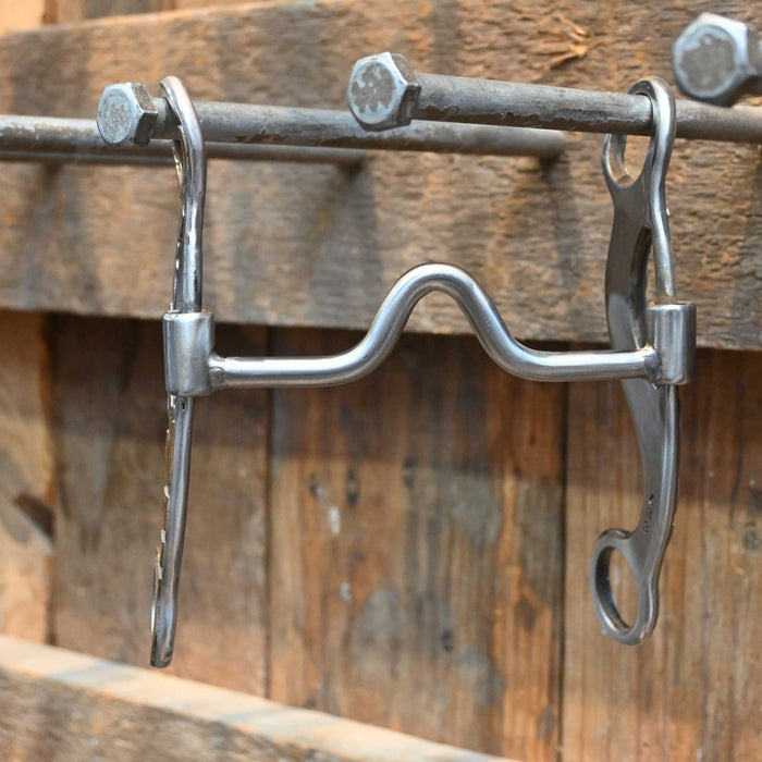 Kamphaus Silver Mounted Solid Port Bit Tack - Bits Kamphaus