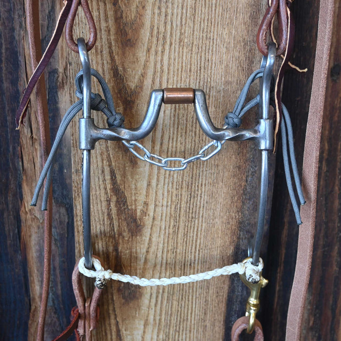 Josh Ownbey Slow Twist Hinge Port Bridle Rig w/All New Leather