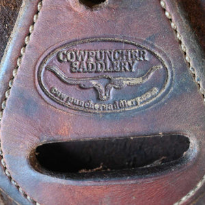 16" USED COWPUNCHER RANCH SADDLE Saddles Cowpuncher