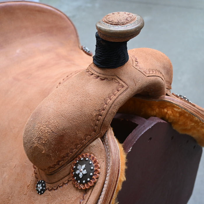 14" PATRICK SMITH ROPING SADDLE Saddles - New Patrick Smith