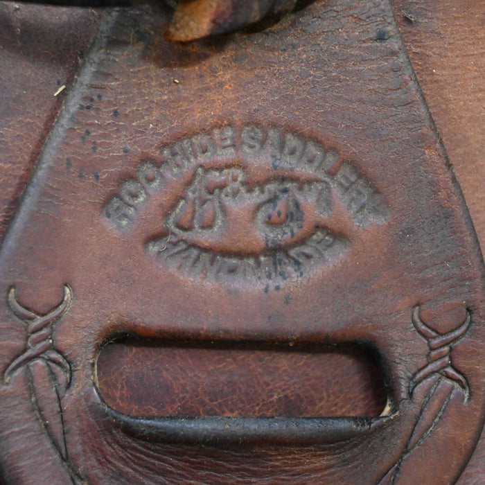 16" USED ROO HIDE CUTTING SADDLE