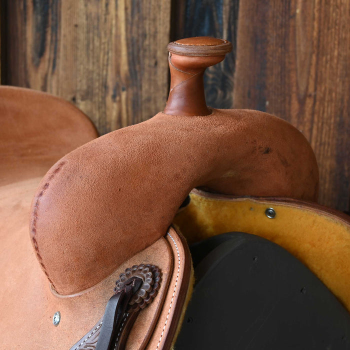 16" JEFF SMITH SAM HOUSTON RANCH CUTTER SADDLE Saddles - New Jeff Smith