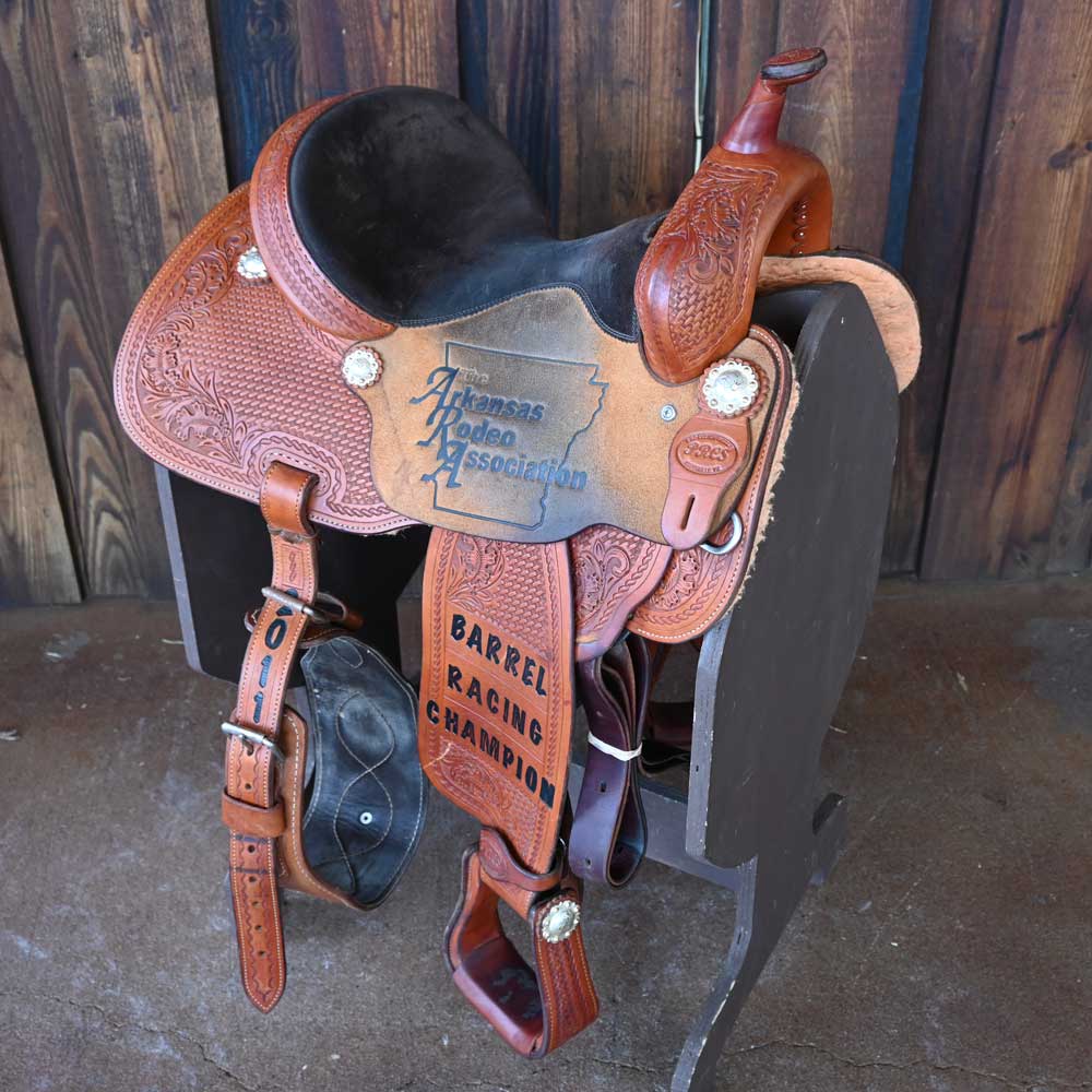 13.5" USED PRCS BARREL SADDLE