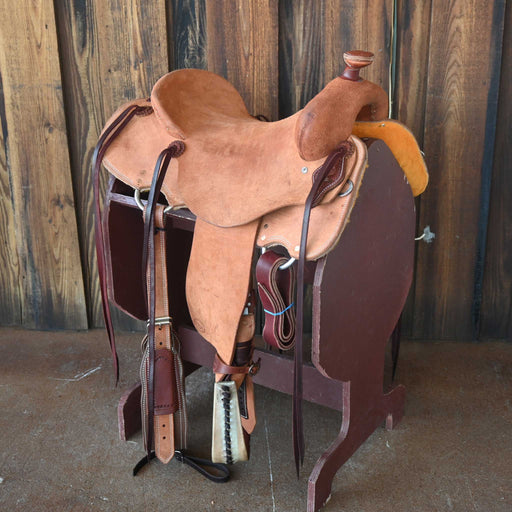 16" TESKEY'S STRIP DOWN RANCH SADDLE Saddles - New Teskey's Saddlery
