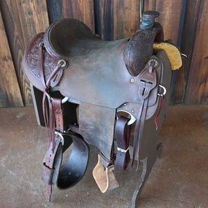 16" USED CACTUS RANCH SADDLE Saddles CACTUS SADDLERY