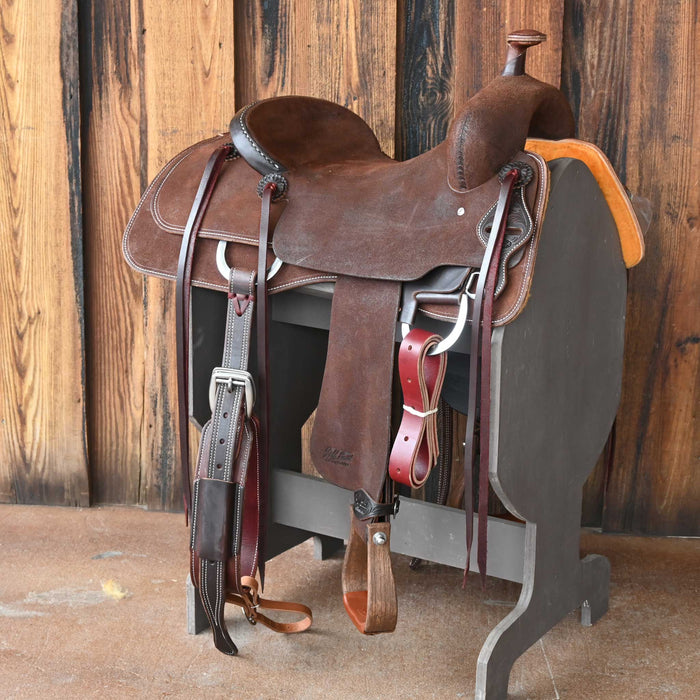 16" JEFF SMITH BUSTER WELCH RANCH CUTTER SADDLE Saddles - New Jeff Smith