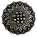 Geometric Flower Concho Tack - Conchos & Hardware MISC