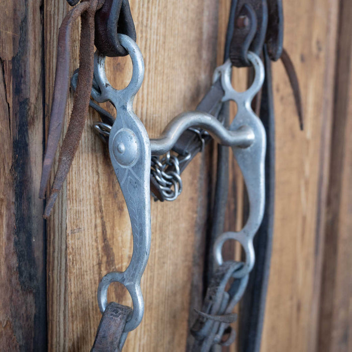 Kelly Solid Port Bridle Rig w/Split Ear Headstall Tack - Rigs Kelly