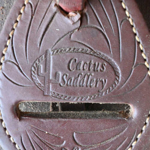 16" USED CACTUS RANCH SADDLE Saddles CACTUS SADDLERY