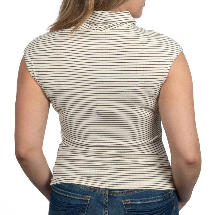 Sadie & Sage Taxi Lights Turtleneck Knit Top WOMEN - Clothing - Tops - Sleeveless Sadie & Sage