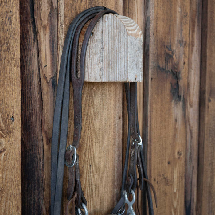 Kelly Solid Port Bridle Rig w/Split Ear Headstall Tack - Rigs Kelly