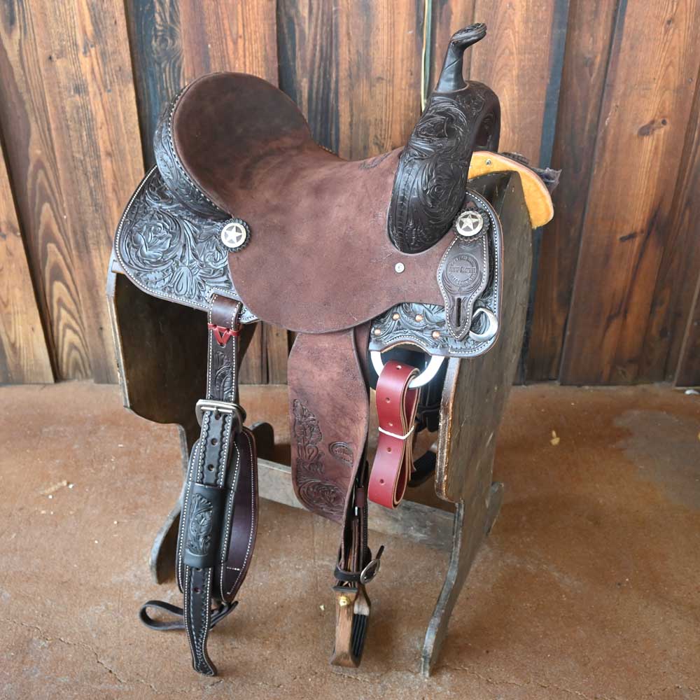 14.5" JEFF SMITH BARREL SADDLE Saddles Jeff Smith   