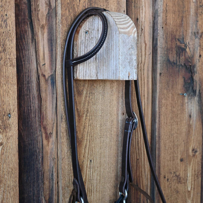 Kerry Kelley Silver Mounted 50 Floating Spoon Bridle Rig w/Prickly S Leather