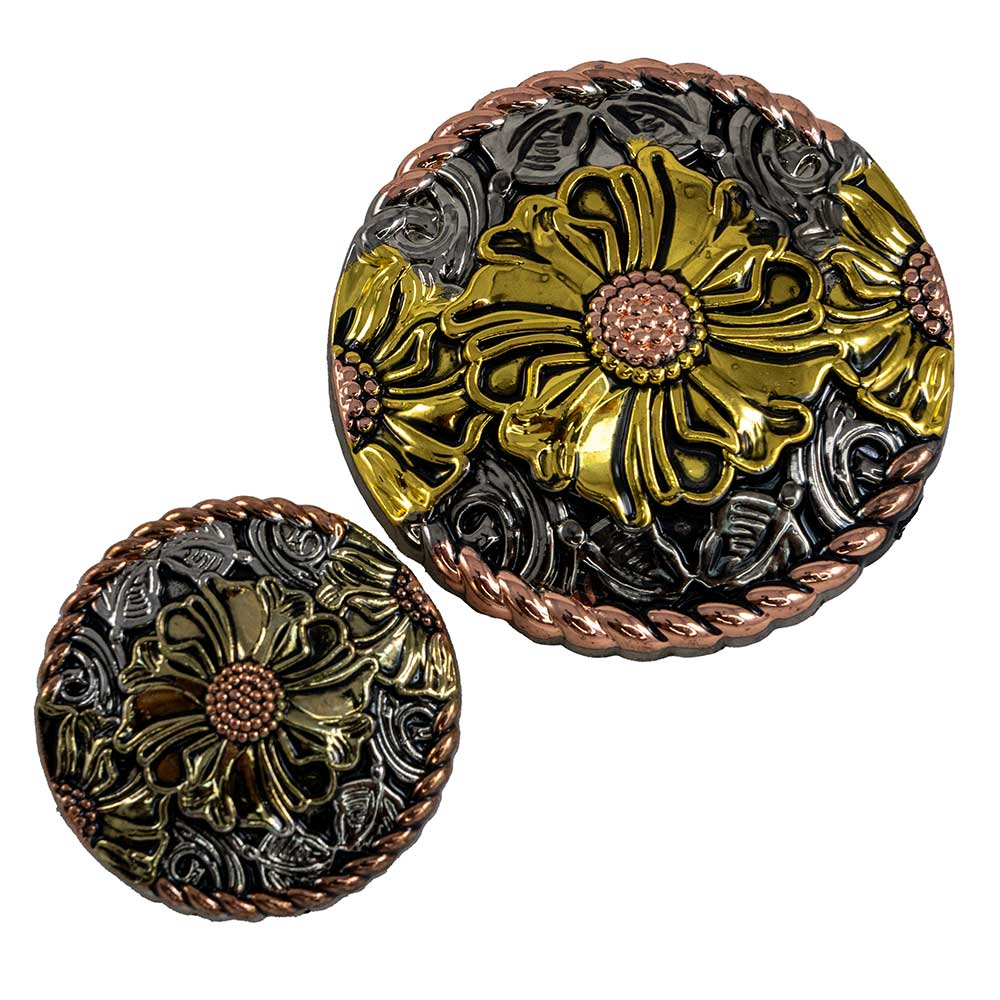 Llano Floral Concho Tack - Conchos & Hardware - Conchos MISC   