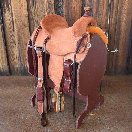 13.5" TESKEY'S YOUTH STRIP DOWN RANCH SADDLE Saddles - New Teskey's Saddlery