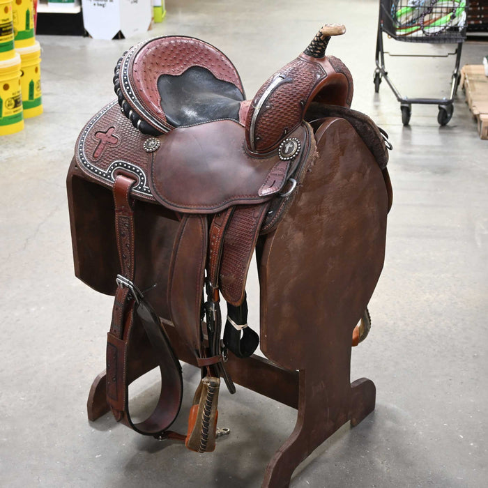 14" USED PANTHER CANYON BARREL SADDLE