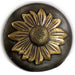 Brass Sunflower Concho Tack - Conchos & Hardware MISC