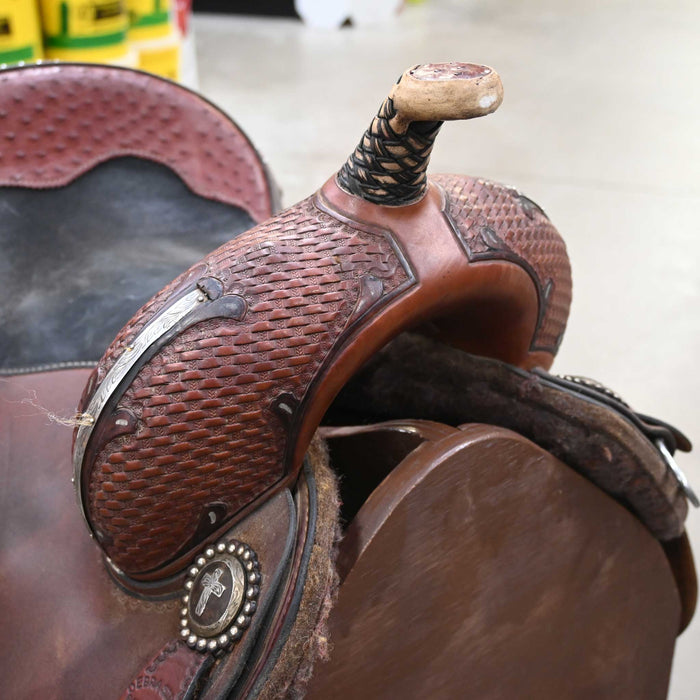 14" USED PANTHER CANYON BARREL SADDLE