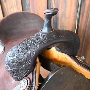 14" JEFF SMITH BARREL SADDLE Saddles Jeff Smith   