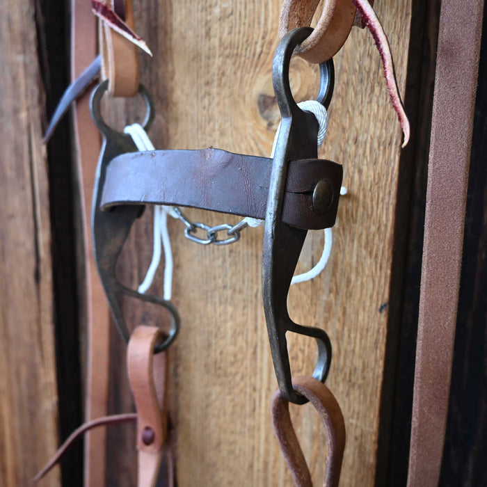 Campbell Leather Bridle Rig w/Single Ear Headstall