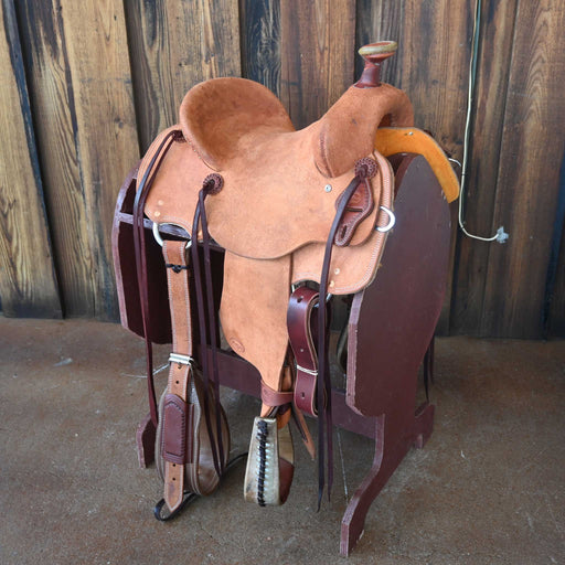 13" TESKEY'S YOUTH STRIP DOWN RANCH SADDLE Saddles - New Teskey's Saddlery