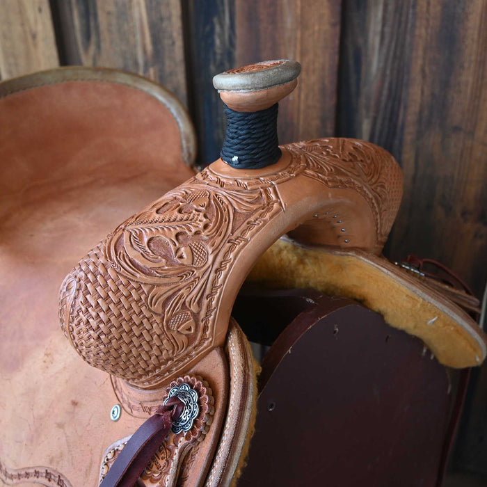 16" TESKEY'S RANCH ASSOCIATION SADDLE Saddles - New Teskey's Saddlery