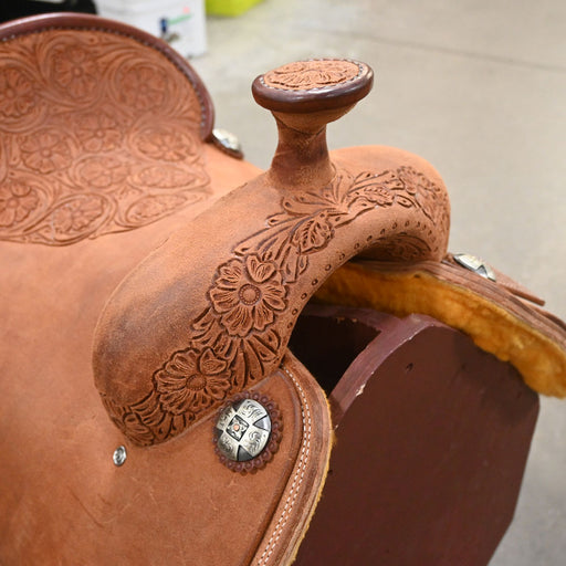 13.5" CACTUS RELENTLESS TEAM ROPING SADDLE Saddles - New CACTUS SADDLERY