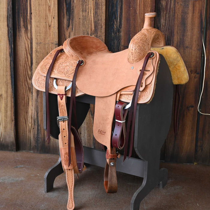 15.5"  JEFF SMITH BUSTER WELCH RANCH CUTTER SADDLE