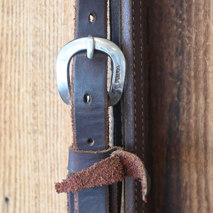Pat Vaughn Solid Port Bridle Rig w/Split Ear Headstall