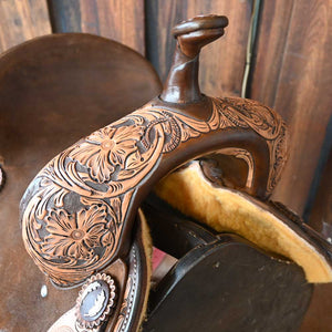 13.5" JEFF SMITH BARREL SADDLE Saddles Jeff Smith   