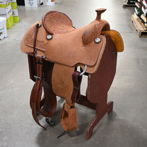 15" CACTUS RELENTLESS TEAM ROPING SADDLE Saddles - New CACTUS SADDLERY