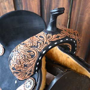 13.5" JEFF SMITH BARREL SADDLE Saddles Jeff Smith   