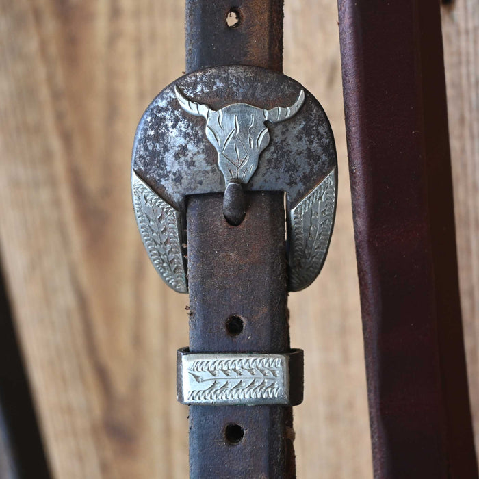 Jackson Vaughn Solid Port Bridle Rig w/Split Ear Headstall