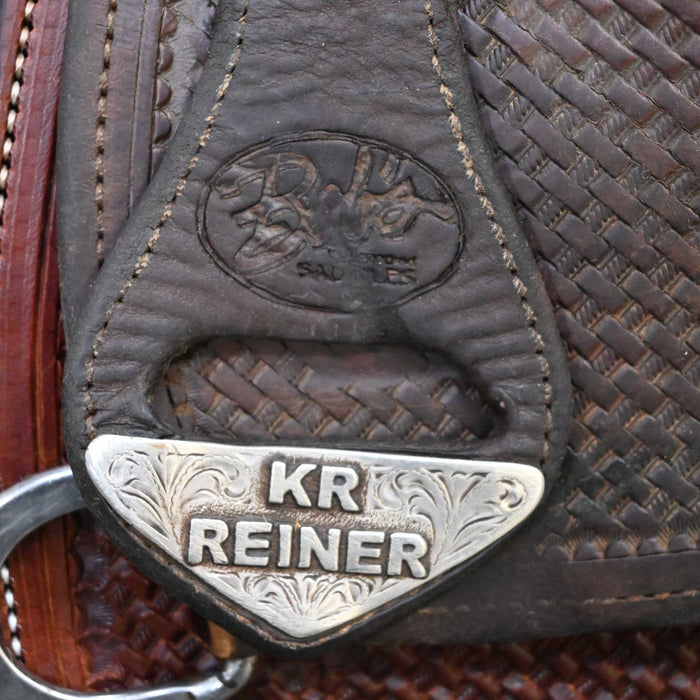16" USED BOB'S REINING SADDLE