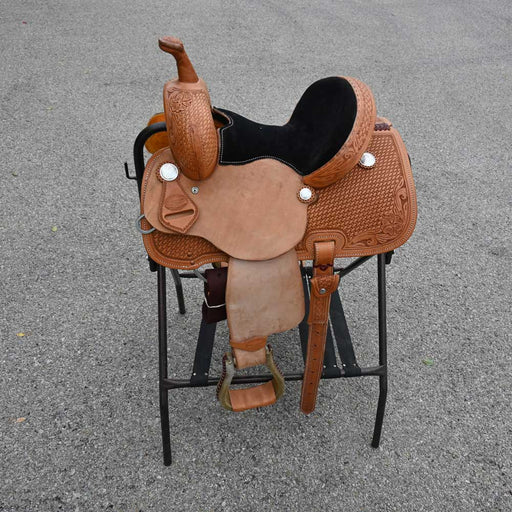 12.5" TESKEY'S COMPETITION SERIES BARREL SADDLE Saddles - New Teskey's Saddlery