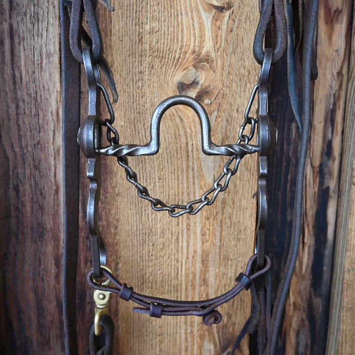 Preston Willliams Slow Twist Port Bridle Rig w/Single Ear Headstall