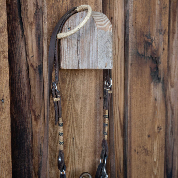 JWP Solid Port Bridle Rig w/Single Ear Headstall Tack - Rigs JWP Bits