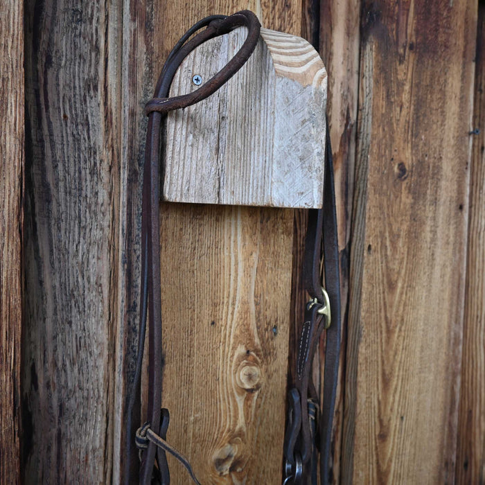 Preston Willliams Slow Twist Port Bridle Rig w/Single Ear Headstall