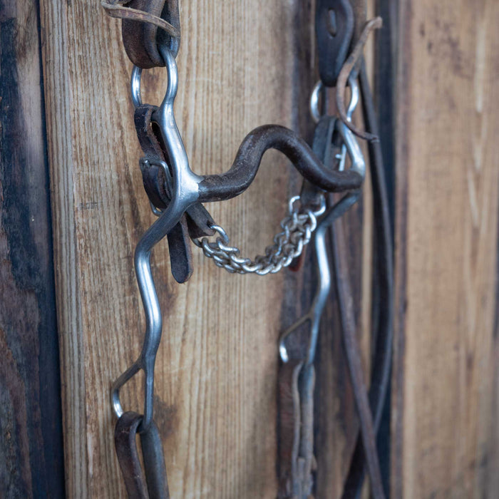 Reinsman Solid Port Bridle Rig w/Split Ear Headstall Tack - Rigs Reinsman