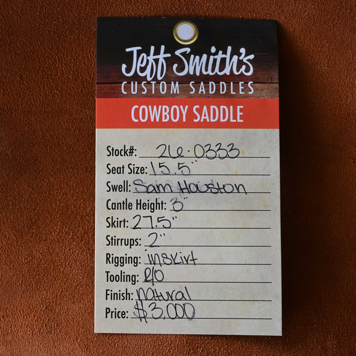 15.5" JEFF SMITH COWBOY SADDLE