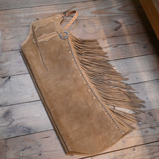 Austin Valimont Roughout Cowboy Chaps Tack - Chaps & Chinks Austin Valimont